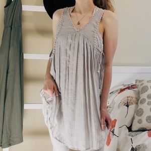 Bohemian flowy summer top